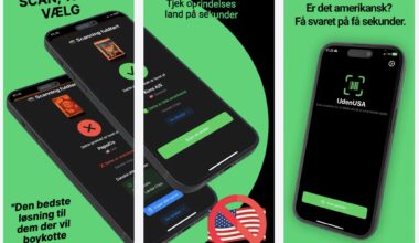App för att bojkotta USA etta i Danmark. Rimligt.