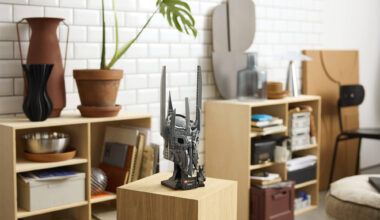 Nu kan du ha Saurons hjälm i bokhyllan. Nytt Sagan om ringen-lego.