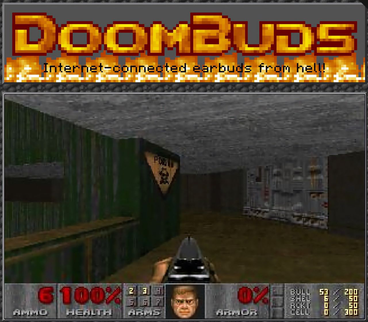 Nu går det att spela Doom på hörlurar