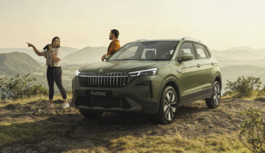 Den här lilla Skodan får vi inte till Sverige. Kushaq säljs bara till Indien.