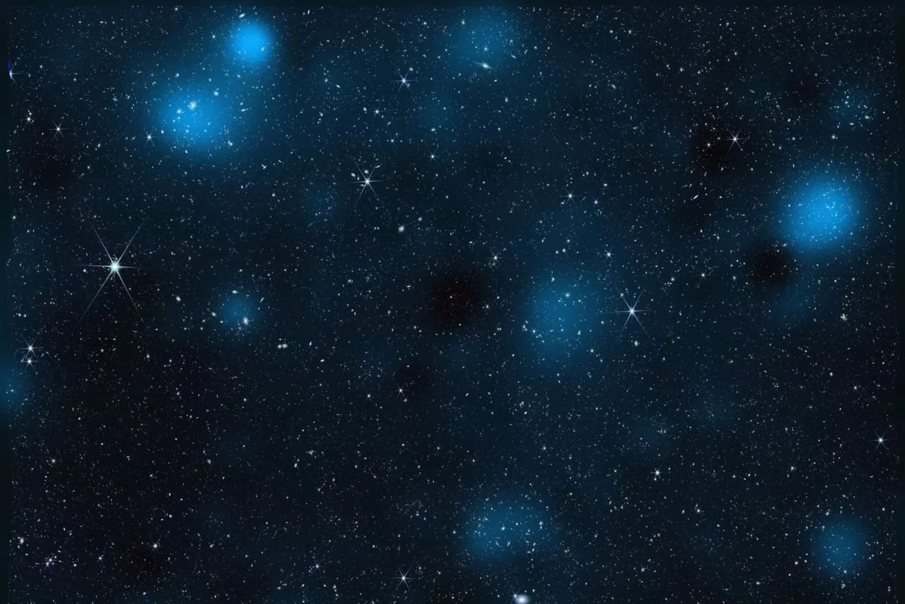 Astronomer har kartlagt mörk materia