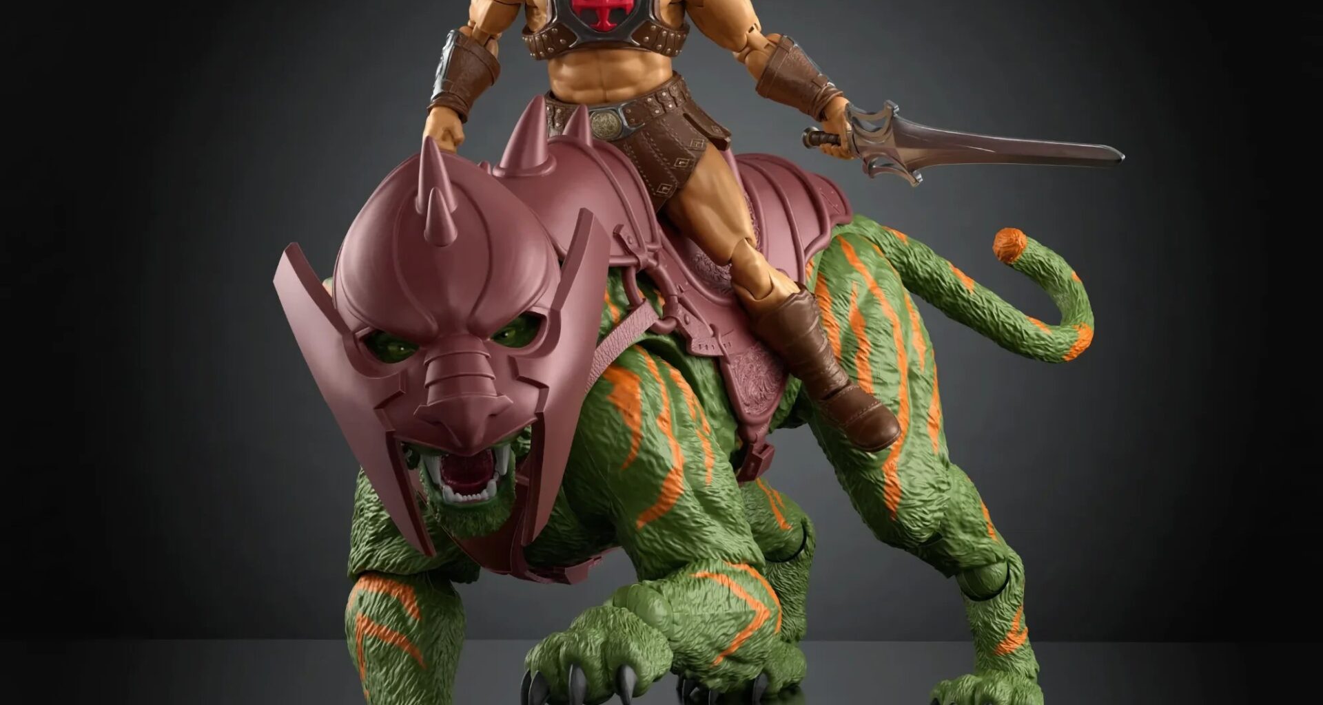 Mattel visar upp nya Masters of the Universe-figurer. Inför nya He-Man-filmen.