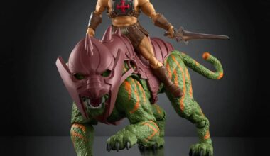 Mattel visar upp nya Masters of the Universe-figurer. Inför nya He-Man-filmen.