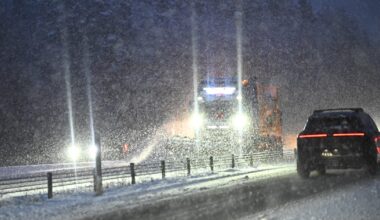 Varnar för snö hela helgen – och hala vägar - SvD