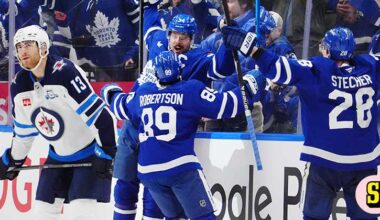 Hattrick av Torontos Auston Matthews – på väg tangera Mats Sundin