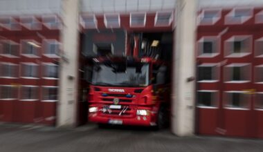 Brand i villa – man död