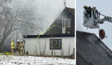 Hundar evakuerades vid villabrand – Ystads Allehanda