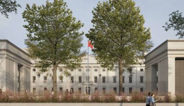 Kinas ambassad i London väcker ilska