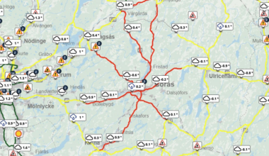 Halkiga vägar i Sjuhärad – var rött överallt – Borås Tidning