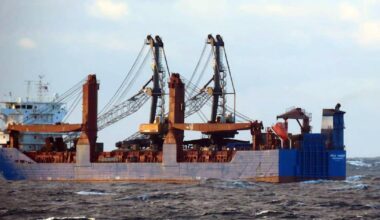 Ryskt fartyg fraktade delar till kärnreaktorer mot Nordkorea