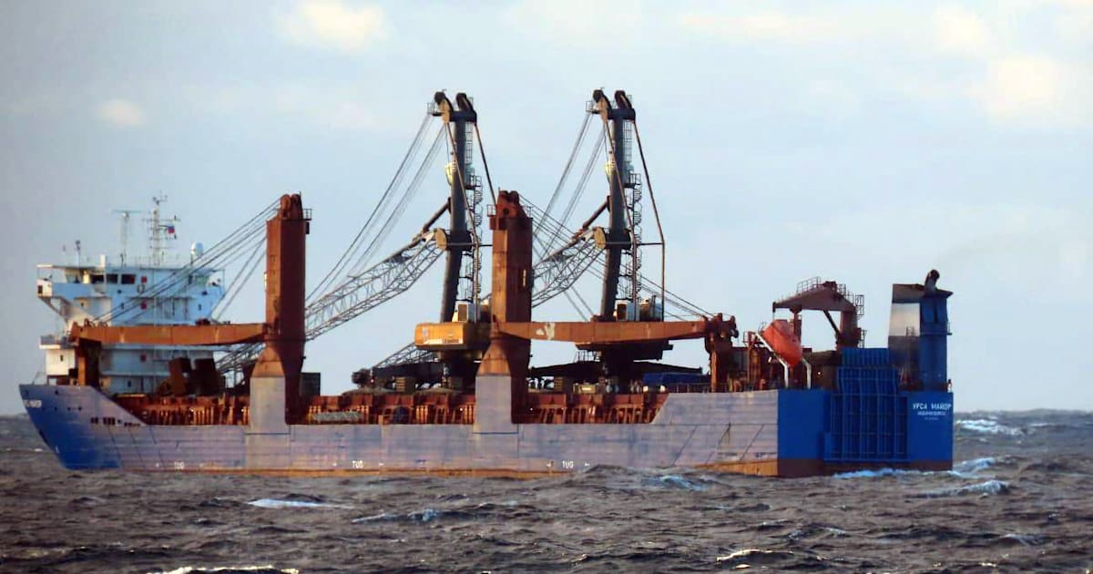 Ryskt fartyg fraktade delar till kärnreaktorer mot Nordkorea