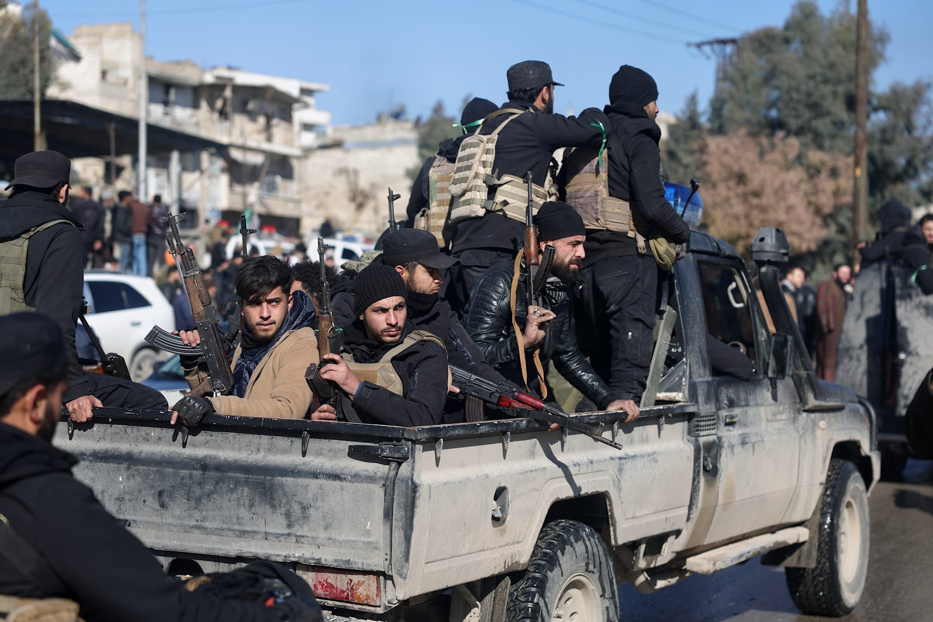 Syriska säkerhetsstyrkor.