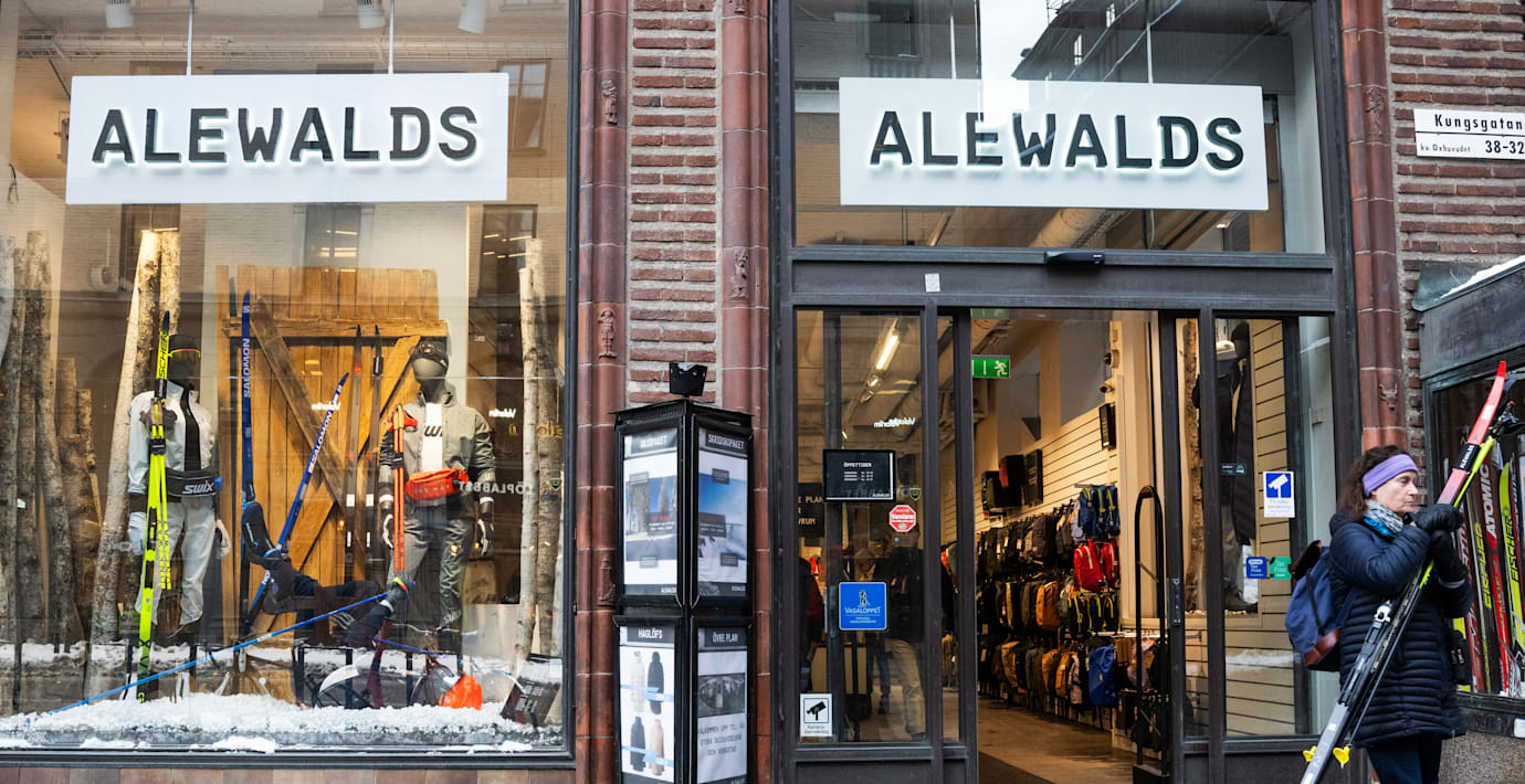 Sporthandeln jublar efter snön: Helt annat tryck