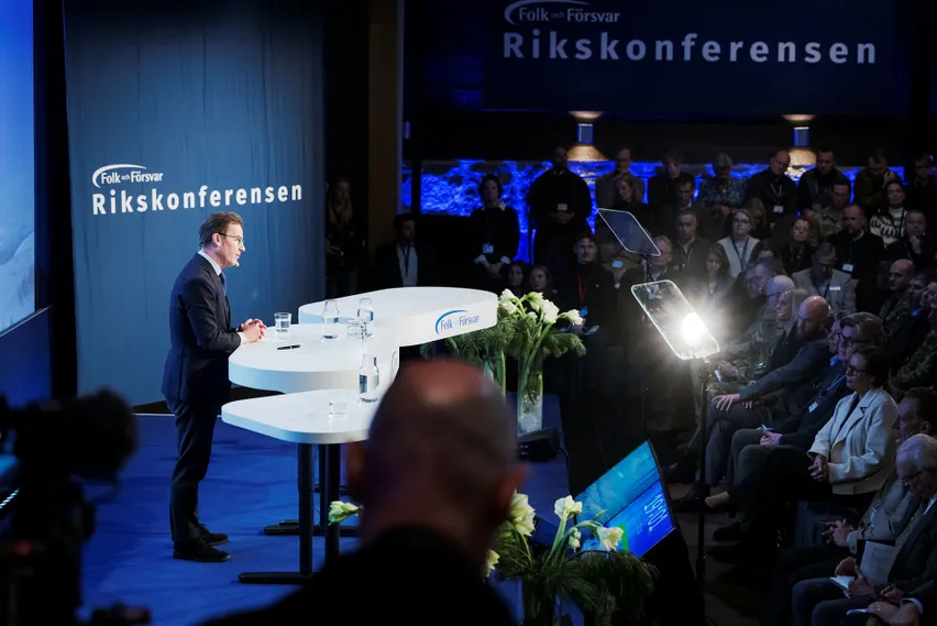 Årets rikskonferens Folk och försvar är den 80:e i ordningen och inleddes på söndagen.