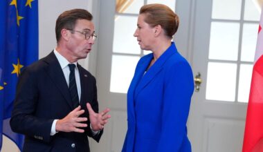 Kristersson om militär till Grönland: Självklart