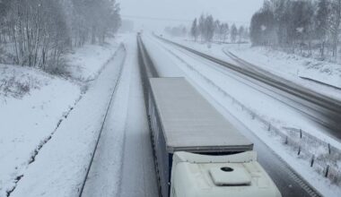 Mer snö väntas i Västmanland – gul vädervarning i flera län