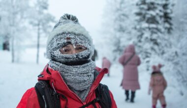 Tusentals fast – inga flyg lyfter i finländska Lappland