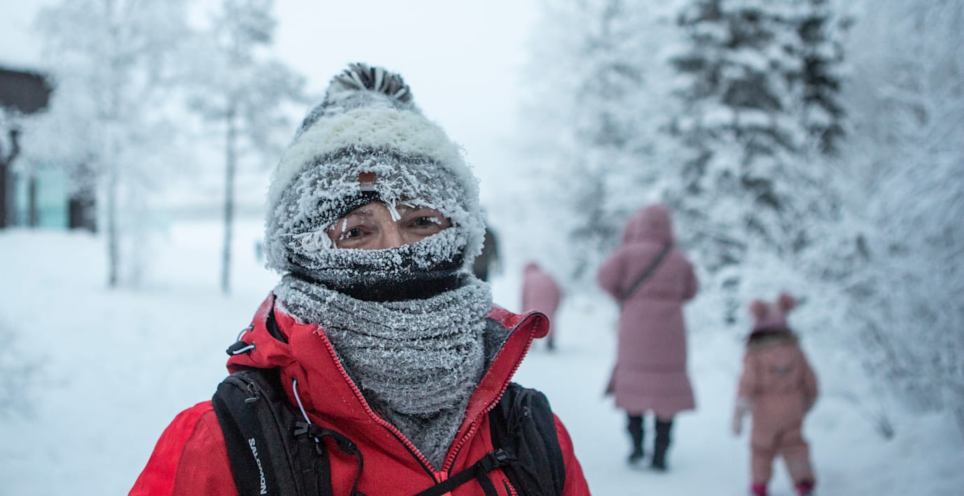 Tusentals fast – inga flyg lyfter i finländska Lappland