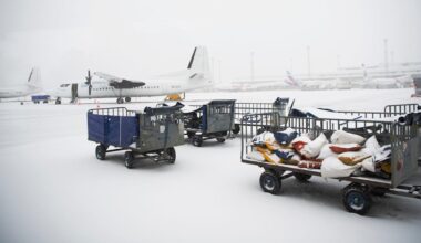 Snökaos ger bagagekaos på Arlanda: ”Det är kaos”