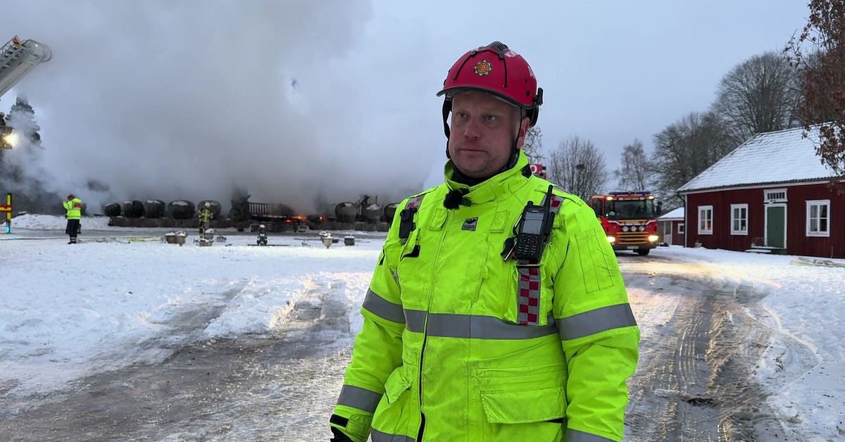 Prinsnäs gård med anor från 1600-talet helt nedbrunnen