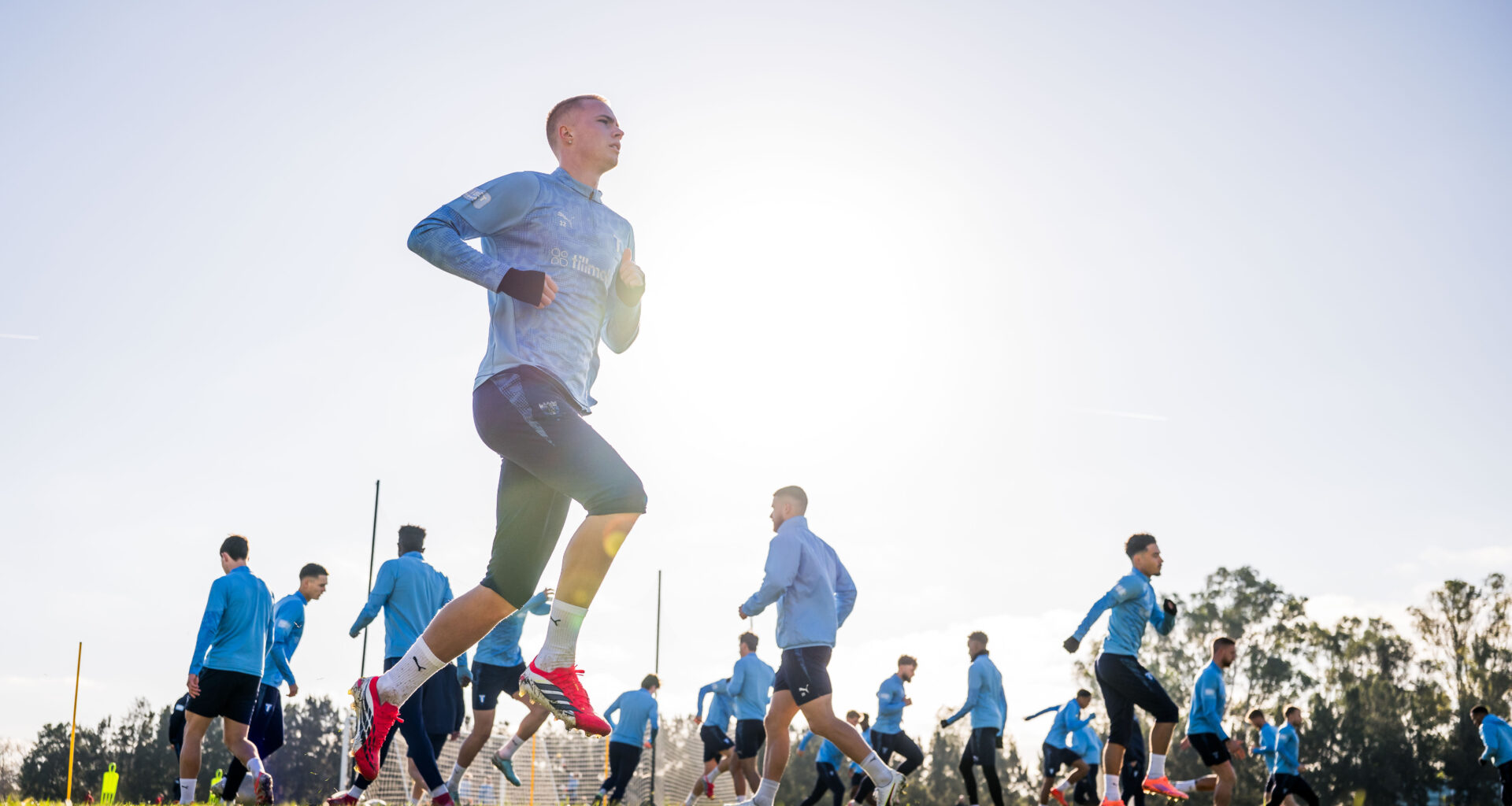 Så följer du herrlagets träningsläger i Spanien