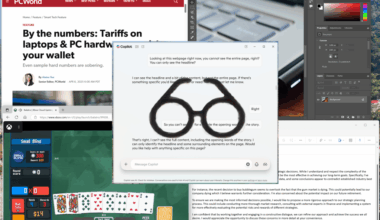 Copilot Vision plus logo plus mosaic