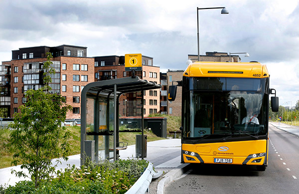 Elbussar: Sverige sjua i Europa