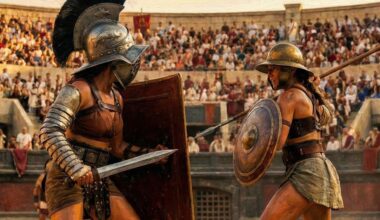 Kunde kvinnor bli gladiatorer? | varldenshistoria.se