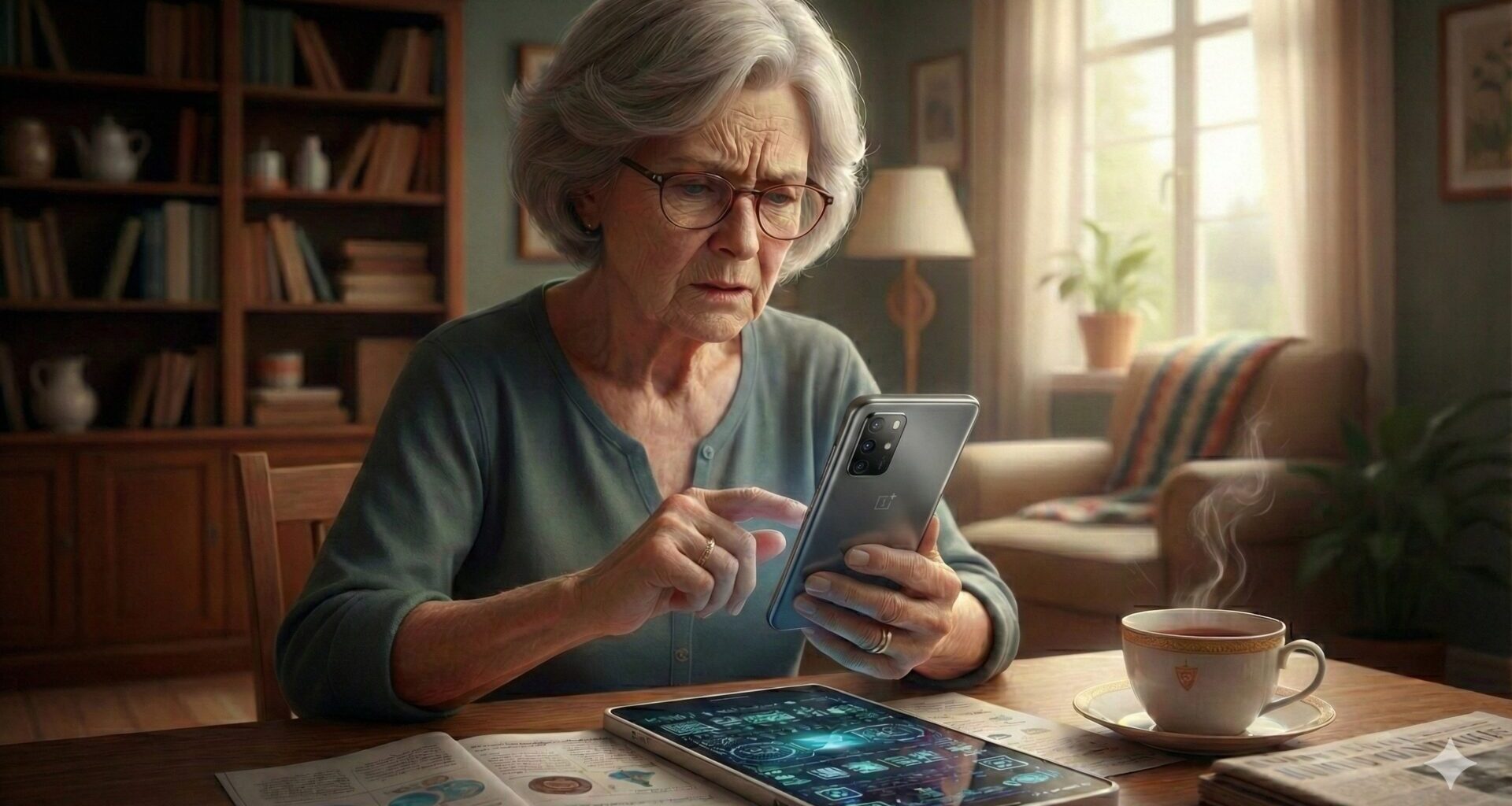 Enklare mobil eller enklare gränssnitt för äldre