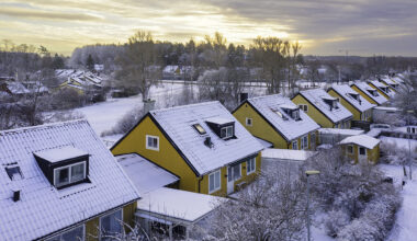 Priset på småhus steg under 2025