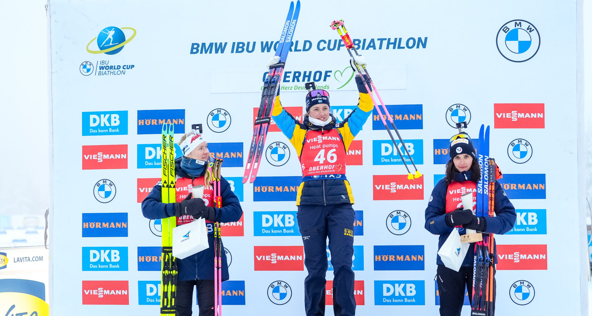 Suverän seger för Elvira i damernas sprint!