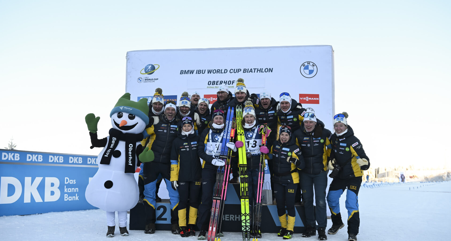Tre svenska pallplatser i Oberhof! - Svenskt Skidskytte
