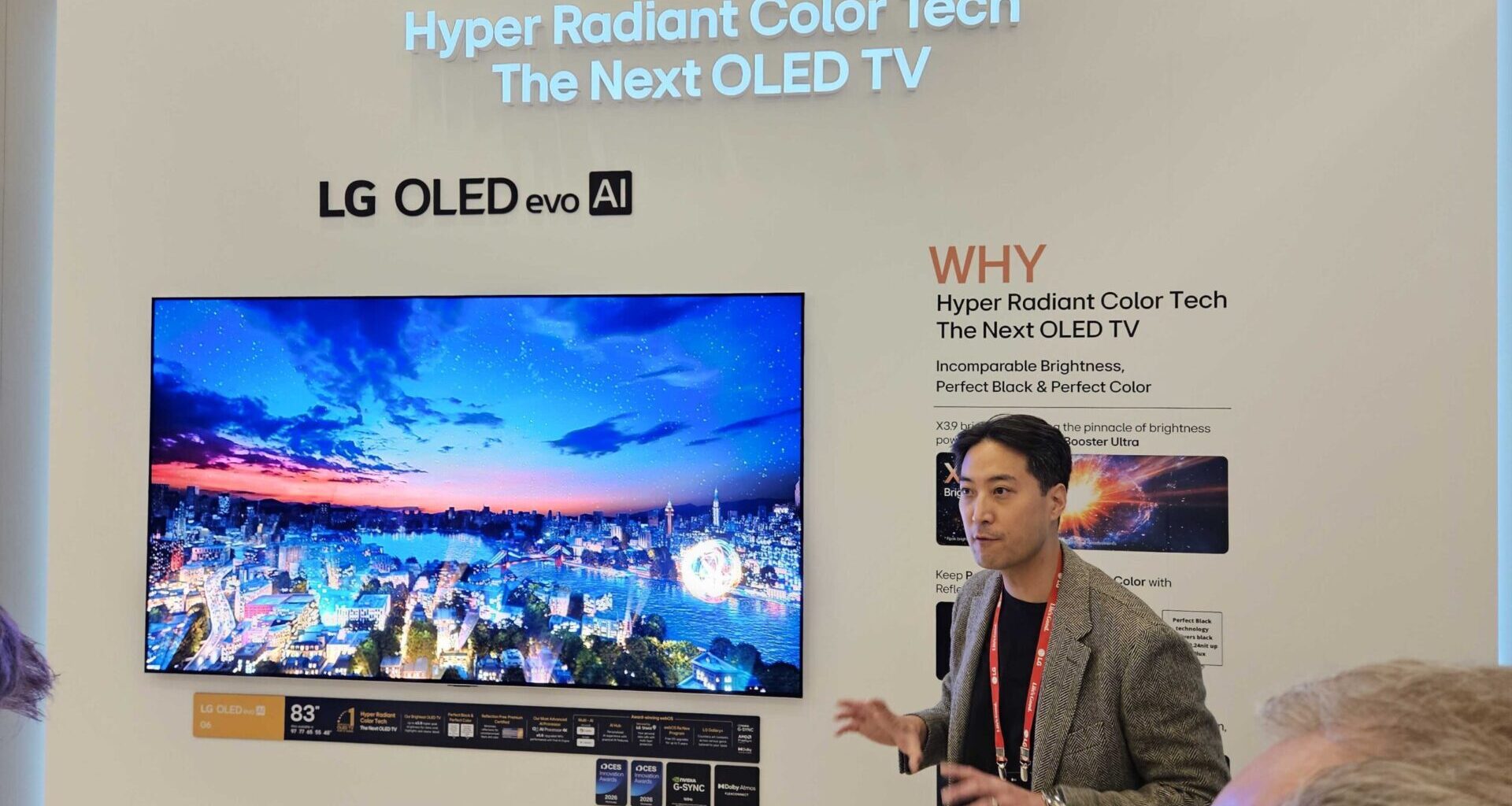 CES 2026: LG lanserar nya W6, G6 och C6 OLED-TV