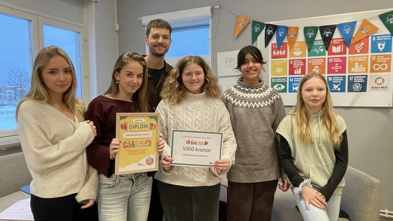 De var bäst på att gå och cykla till skolan