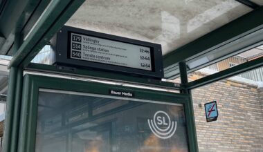 Stora störningar i busstrafiken under måndagen