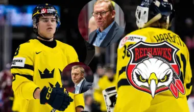 JVM-guldhjälten Felix Carell hyllas av Malmö Redhawks