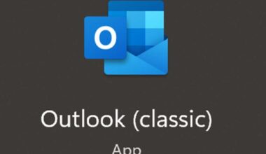 Outlook classic app icon