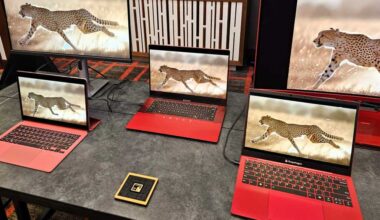 Qualcomm Snapdragon X2 Elite demo laptops