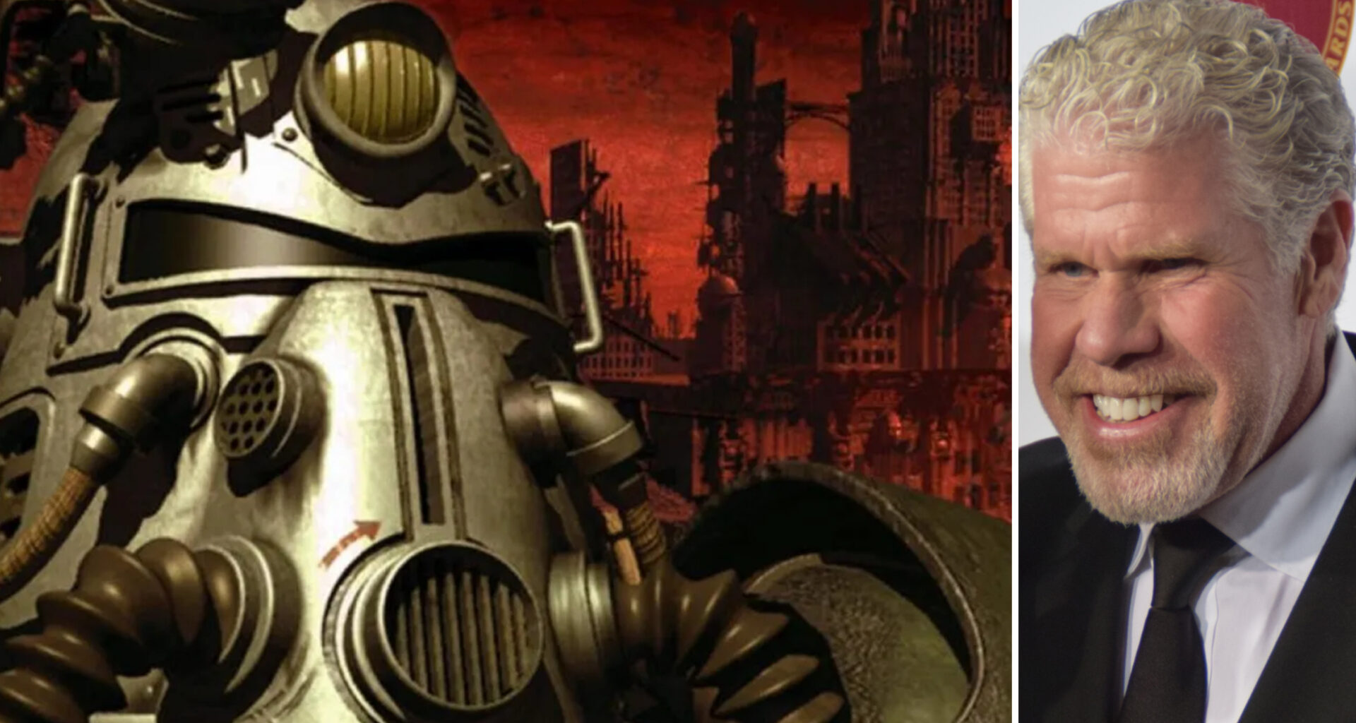 "Fallout" från 1997 och Ron Perlman.