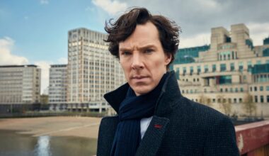 Benedict Cumberbatch i "Sherlock".