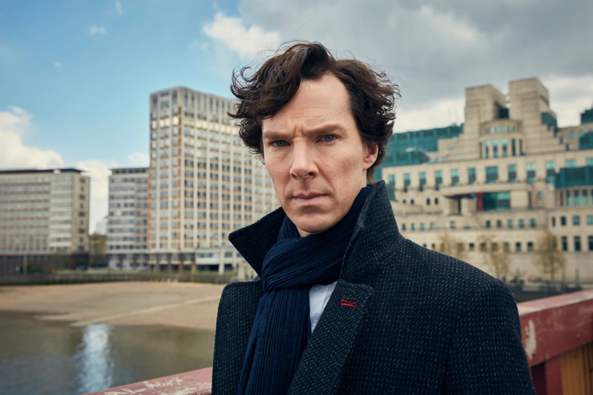 Benedict Cumberbatch i "Sherlock".