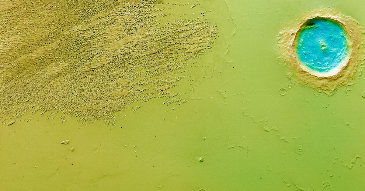 Se bilderna: Våldsam kraft på Mars har förändrat planetens landskap totalt