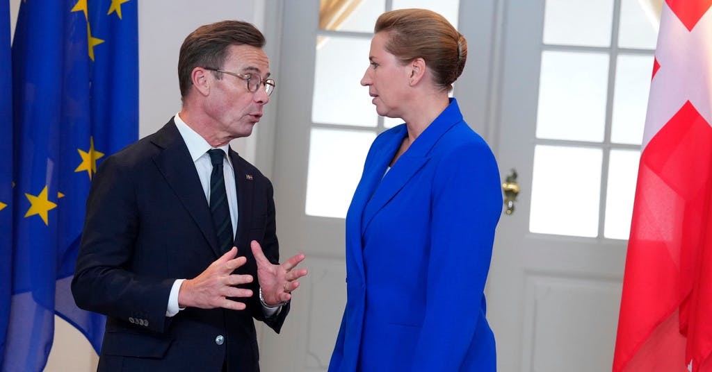 Kristersson om militär till Grönland: Självklart - Västerbottens-Kuriren