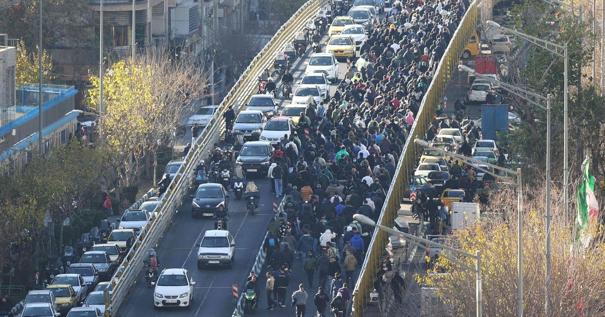 Iranska protester spridda till alla provinser