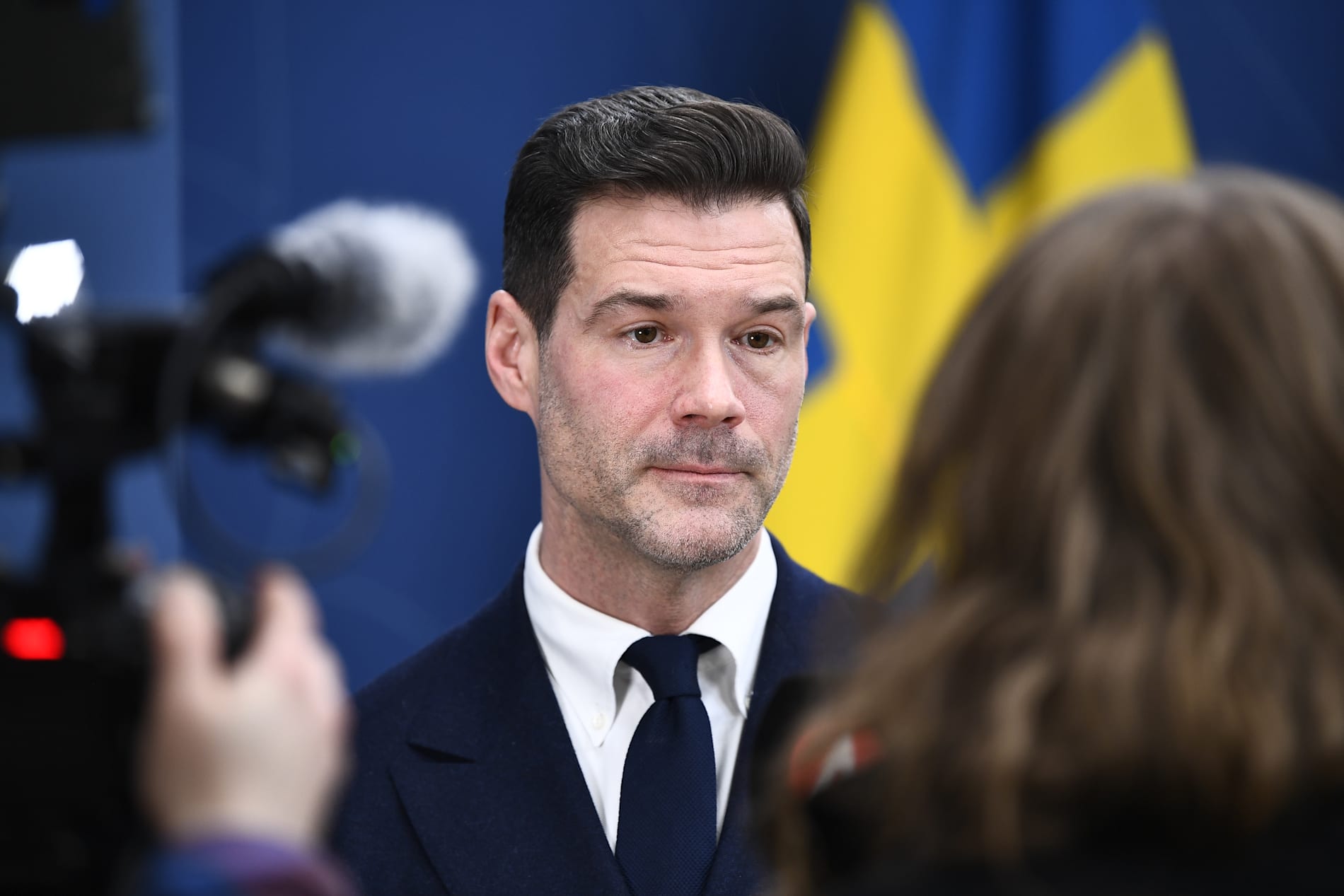 Migrationsminister Johan Forssell (M).