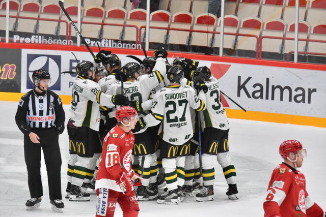 Jubel efter avgörandet.