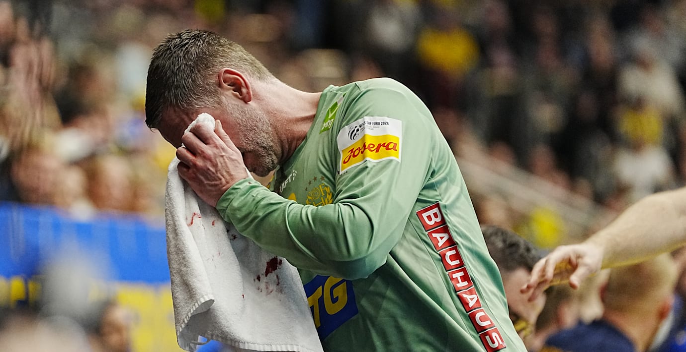 Palicka fick boll i ögat i genrepet – klev av blodig