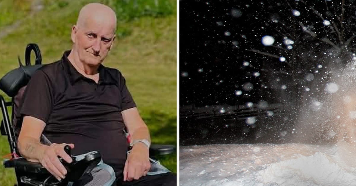 Kaj, 80, lämnades i snön av sjuktaxin i Kungsbacka