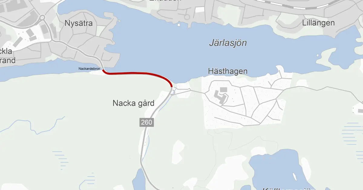 Arbeten på Ältastråket påverkar flera trafikslag