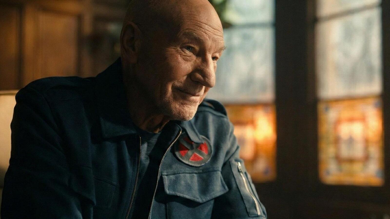 Sir Patrick Stewart som Professor X i "Avengers: Doomsday".